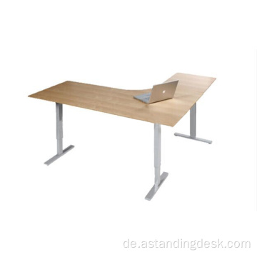Guter Preis für 3 Beine L Form Electric Desk